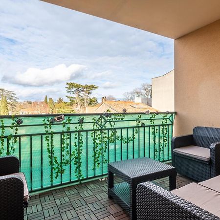 L'Ecrin Jardin Des Remparts - Parking Prive - Terrasse Lägenhet Carcassonne Exteriör bild